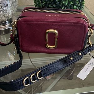 Marc Jacobs The Softshot 21 leather crossbody bag